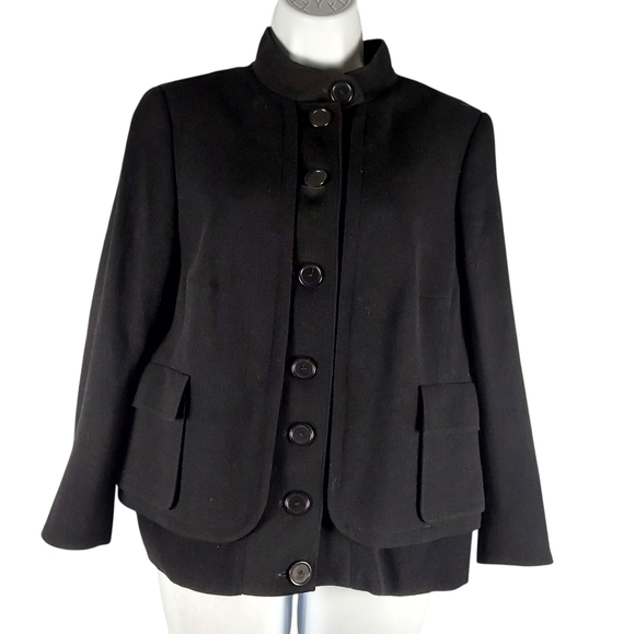 akris punto Button Blazer Jacket